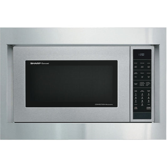 Sharp - 27 inch Built-In Flush Mount Trim Kit for SMC1585 - RK94S27F