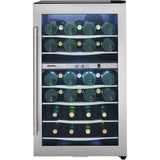 Danby - 38 Bottle Wine Cooler, Reversible Door, Tempered Glass Door - DWC040A3BSSDD