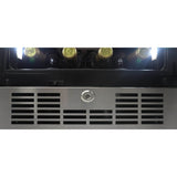 Danby - Silhouette 28 Bottle Integrated Wine Cooler, 15 inch Wide Chassis - SPRWC031D1SS