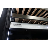 Danby - 51 Bottle Integrated Wine Cooler, Low-E Dual Pane Door, Pro Style Handle - SPRWC053D1SS