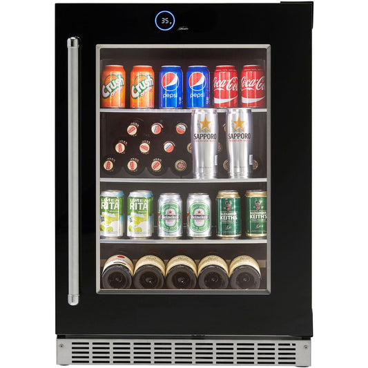 Danby - Silhouette Reserve Integrated Under-Counter Refrigerator, Left Swing -  SRVBC050L