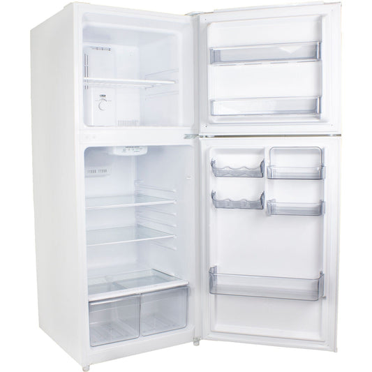 Danby - 10.1 CuFt. Top Mount Freezer, Frost Free, Crisper with Cover - DFF101B1WDB