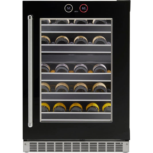 Danby - 37 Bottle Silhouette Under-Counter Wine Cellar, Left Hand Swing Only | SRVWC050L