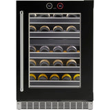 Danby - 37 Bottle Silhouette Under-Counter Wine Cellar, Left Hand Swing Only | SRVWC050L