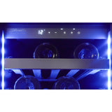 Danby - Silhouette 28 Bottle Integrated Wine Cooler, 15 inch Wide Chassis - SPRWC031D1SS