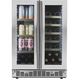 Danby - 4.7 CuFt Integrated Beverage Center, 21 Wine Bottles & 61 Beverage Cans | SPRBC047D1SS