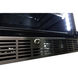 Danby - 51 Bottle Integrated Wine Cooler, Low-E Dual Pane Door, Pro Style Handle - SPRWC053D1SS