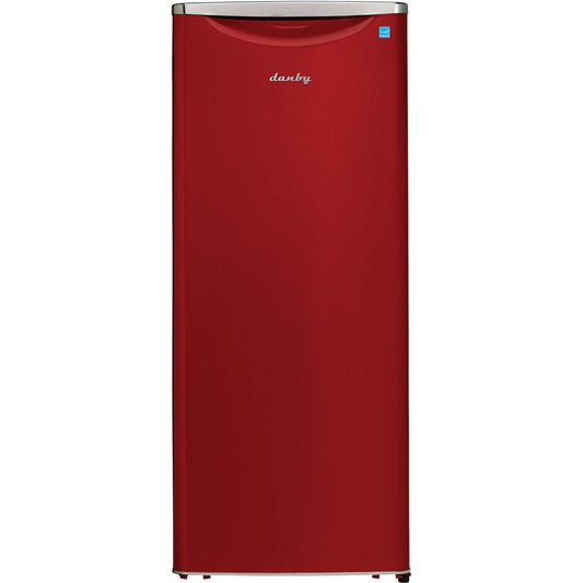 Danby - 11 CuFt. All Refrigerator, All Black Interior, See-Through Crisper | DAR110A3LDB