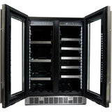 Danby - 4.7 CuFt Integrated Beverage Center, 21 Wine Bottles & 61 Beverage Cans | SPRBC047D1SS