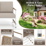 Tangkula 4/8 Pieces Patio Furniture Set - NP11964GR+