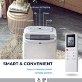 Tangkula 3 in 1 Air Cooler with Fan & Dehumidifier (12000BTU) - ES10115US-WH
