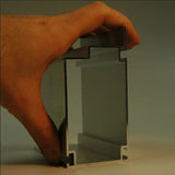 Janssens | Pyramid Glass Greenhouse Kit With 4mm Tempered Glass Glazing - EX-PYRAMID-10