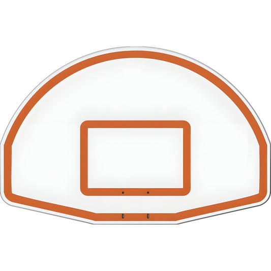 Jaypro Aluminum Fan Backboard (56"W x 36"H) (Outdoor) ALB-24BT