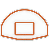 Jaypro Aluminum Fan Backboard (56"W x 36"H) (Outdoor) ALB-24BT