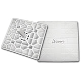 iDeal Jaypro Baseball Base Set - Flex Style (Set of 3) (White) - BB-200