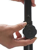 JumpSport 220 Fitness Rebounder Mini Trampoline & Handle Bar Accessory, Black - 250093