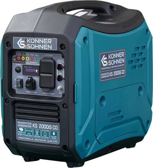 Konner Sohnen KS 2000iS CO 1800W/2000W Generator Gas Inverter with CO Sensor Pure Sine Wave New - KS-2000IS-CO