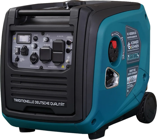 Konner Sohnen KS 4000iEHS CO 3500W/4000W Generator LPG/Gasoline Inverter with CO Sensor Pure Sine Wave New - KS-4000IEHS-CO