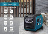 Konner Sohnen KS 4000iEHS CO 3500W/4000W Generator LPG/Gasoline Inverter with CO Sensor Pure Sine Wave New - KS-4000IEHS-CO