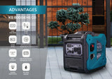 Konner Sohnen KS 6000iEHS CO 5000W/5500W Generator LPG/Gasoline Inverter with CO Sensor Pure Sine Wave New - KS-6000IEHS-CO