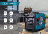 Konner Sohnen KS 6000iES CO 5000W/5500W Generator Gas Inverter with CO Sensor Pure Sine Wave New - KS-6000IES-CO