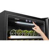 Lanbo 169 Bottles Single Zone Stainless Steel Wine Coolers - LP168S