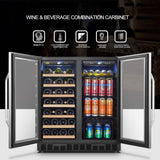 Lanbo 30" Dual Zone Wine and Beverage Coolers - LW3370B