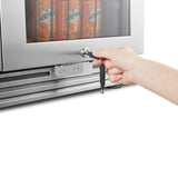 Lanbo Pro 30"  Dual Zone Stainless Steel Wine and Beverage Coolers - LP66B