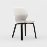 Maari Chair Wood Base with Upholstered Seat - BP00865