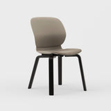 Maari Chair Wood Base with Upholstered Seat - BP00865