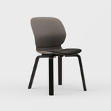 Maari Chair Wood Base with Upholstered Seat - BP00865
