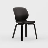 Maari Chair Wood Base with Upholstered Seat - BP00865