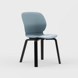 Maari Chair Wood Base with Upholstered Seat - BP00865