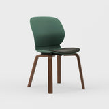 Maari Chair Wood Base with Upholstered Seat - BP00865