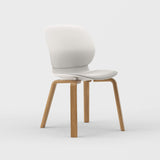Maari Chair Wood Base with Upholstered Seat - BP00865