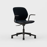 Maari Upholstered Chair with 5-Star Base - BP00587