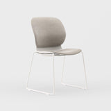 Maari Upholstered Chair with Sled Base - BP00634
