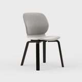 Maari Upholstered Chair with Wood Base -  BP00841
