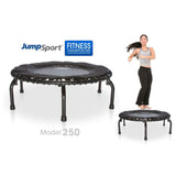 JumpSport 250 Fitness Rebounder Mini Trampoline In Home Cardio Fitness (2 Pack) - 173133