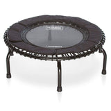 JumpSport 250 Fitness Rebounder Mini Trampoline & Handle Bar Accessory, Black - 250098