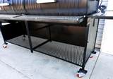 Moss Grills Deluxe Double Barrel Grill with Single Smoke Box and Side Wall Enclosure - 203-1