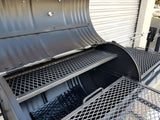 Moss Grills Ranch Style Custom BBQ Grill Smoker / Charcoal, Rotisserie - 206