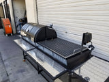 Moss Grills Ranch Style Custom BBQ Grill Smoker / Charcoal, Rotisserie - 206