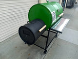 Moss Grills Red Hot Barbecue Smoker with Offset Firebox Grill - 101-1
