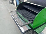Moss Grills Red Hot Barbecue Smoker with Offset Firebox Grill - 101-1