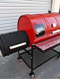 Moss Grills Red Hot Barbecue Smoker with Offset Firebox Grill - 101-1