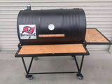 Moss Grills Single Barrel Basic Custom BBQ Grill  - 102