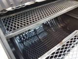 Moss Grills Single BBQ Barrel Custom Grill / Wood Countertops - 103