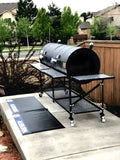 Moss Grills Tailgate Double Barrel Custom BBQ Grill / Charcoal - 205
