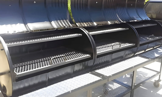 Moss Grills Triple Barrel Custom BBQ Grill - 301